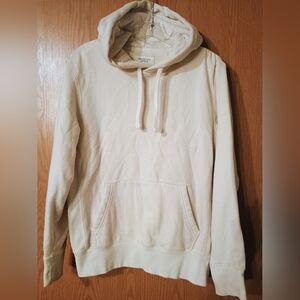 American Eagle Women's Cream Hoodie
